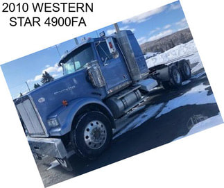 2010 WESTERN STAR 4900FA