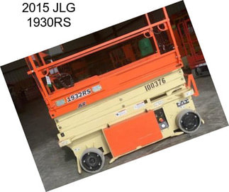 2015 JLG 1930RS