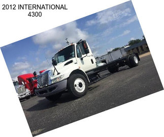 2012 INTERNATIONAL 4300