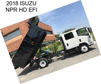 2018 ISUZU NPR HD EFI