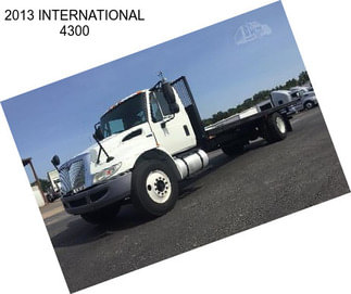 2013 INTERNATIONAL 4300