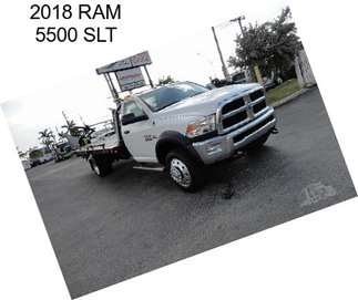 2018 RAM 5500 SLT