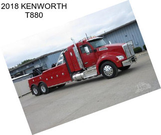 2018 KENWORTH T880