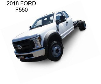 2018 FORD F550