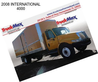 2008 INTERNATIONAL 4000