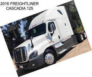 2016 FREIGHTLINER CASCADIA 125