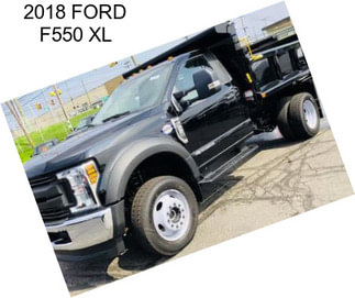 2018 FORD F550 XL