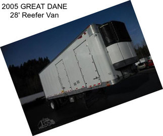 2005 GREAT DANE 28\' Reefer Van