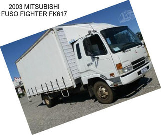 2003 MITSUBISHI FUSO FIGHTER FK617