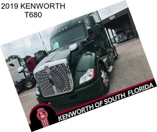 2019 KENWORTH T680