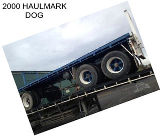 2000 HAULMARK DOG