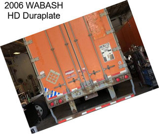 2006 WABASH HD Duraplate