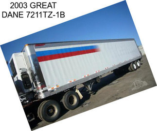 2003 GREAT DANE 7211TZ-1B