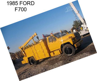 1985 FORD F700