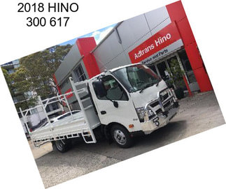 2018 HINO 300 617