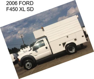 2006 FORD F450 XL SD