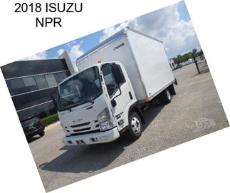 2018 ISUZU NPR