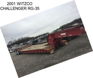 2001 WITZCO CHALLENGER RG-35