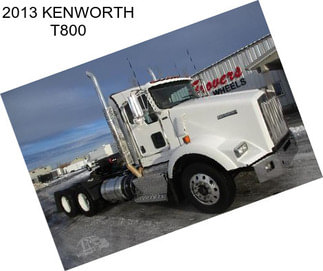 2013 KENWORTH T800