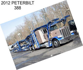 2012 PETERBILT 388