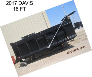 2017 DAVIS 16 FT