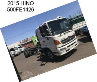 2015 HINO 500FE1426