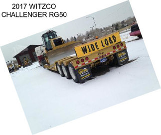 2017 WITZCO CHALLENGER RG50