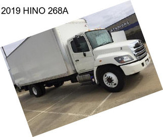 2019 HINO 268A