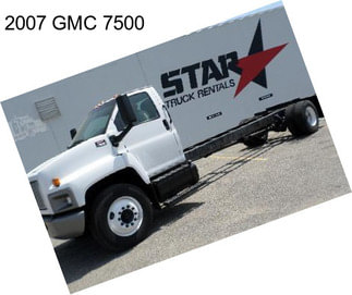 2007 GMC 7500