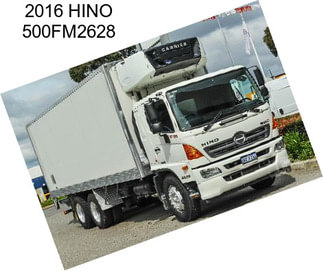 2016 HINO 500FM2628