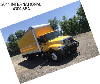 2014 INTERNATIONAL 4300 SBA