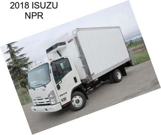 2018 ISUZU NPR