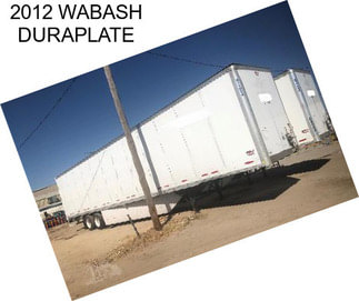 2012 WABASH DURAPLATE