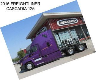 2016 FREIGHTLINER CASCADIA 125