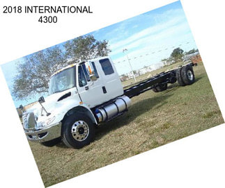 2018 INTERNATIONAL 4300