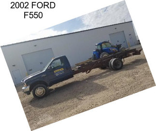 2002 FORD F550