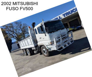 2002 MITSUBISHI FUSO FV500