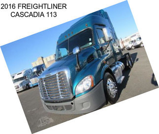 2016 FREIGHTLINER CASCADIA 113