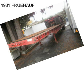 1981 FRUEHAUF