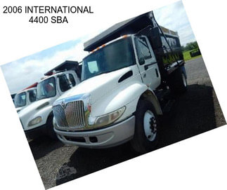 2006 INTERNATIONAL 4400 SBA