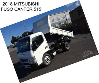 2018 MITSUBISHI FUSO CANTER 515