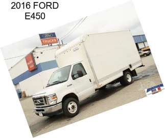 2016 FORD E450