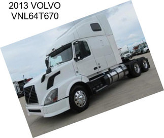 2013 VOLVO VNL64T670