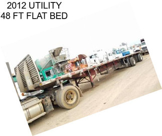 2012 UTILITY 48 FT FLAT BED