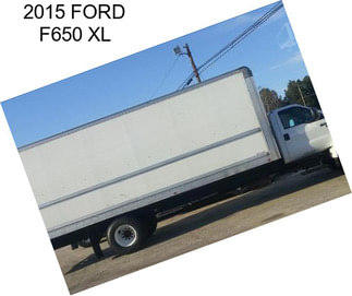 2015 FORD F650 XL