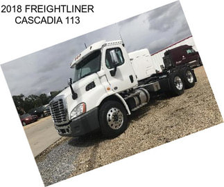 2018 FREIGHTLINER CASCADIA 113