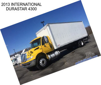 2013 INTERNATIONAL DURASTAR 4300