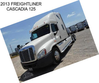 2013 FREIGHTLINER CASCADIA 125