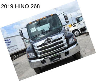 2019 HINO 268