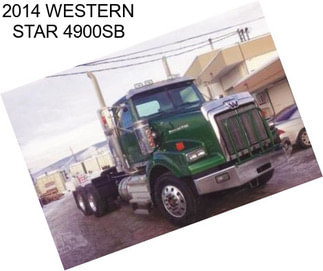 2014 WESTERN STAR 4900SB